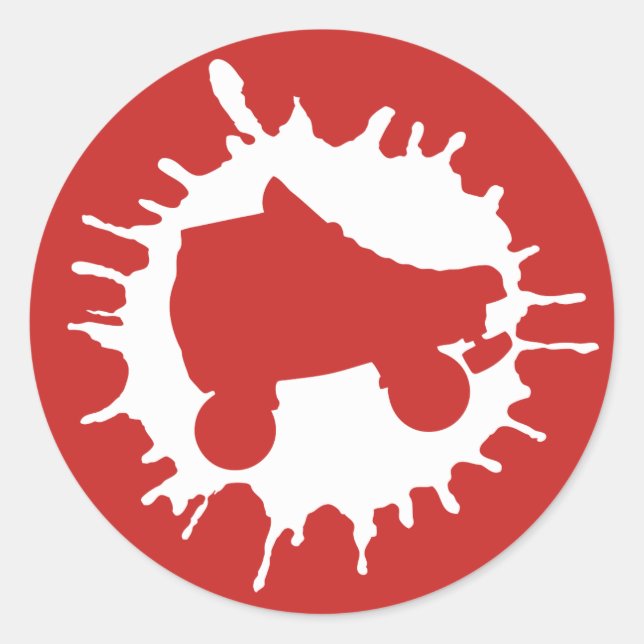 Adesivo Redondo skate splatz (Frente)