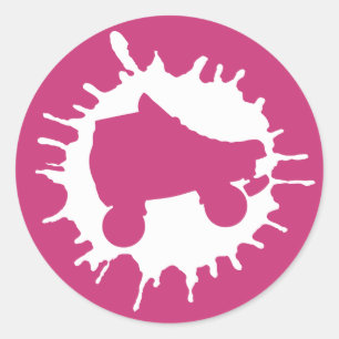 Adesivo Redondo skate splatz