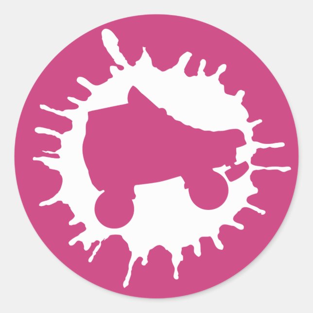 Adesivo Redondo skate splatz (Frente)