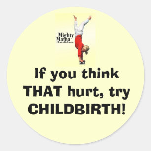 Adesivo Redondo Skateboard Mães Sticker