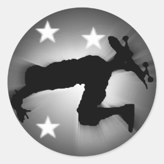 Adesivo Redondo skatersil