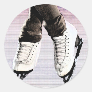 Adesivo Redondo Skates artísticos