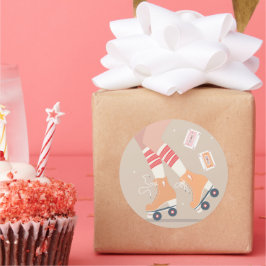 Adesivo Redondo Skates do cilindro retrorreflector e fitas cassete