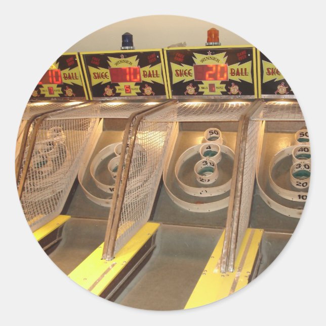 ADESIVO REDONDO SKEE BALL! (Frente)