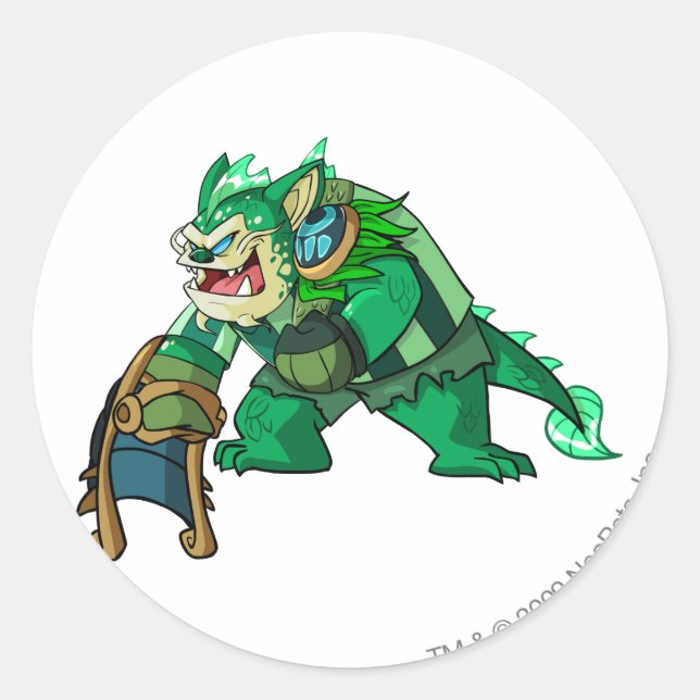 Adesivo Redondo Skeith Maraqua Player (Frente)