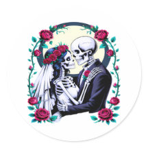Skeleton Bride e Groom Gothic