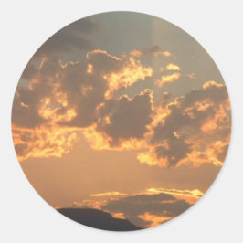 Adesivo Redondo Sky Dancers Sticker