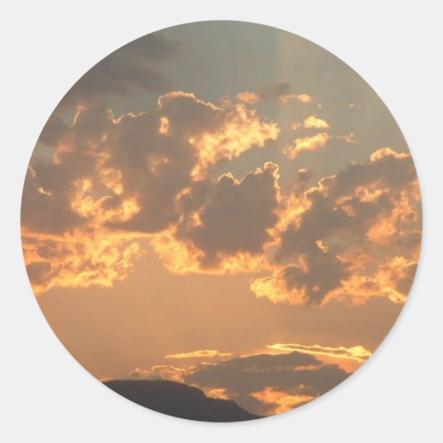 Adesivo Redondo Sky Dancers Sticker (Frente)