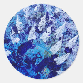 Adesivo Redondo Skyburst Art Stickers