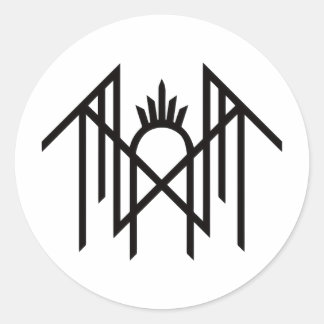 Adesivo Redondo Sleep token