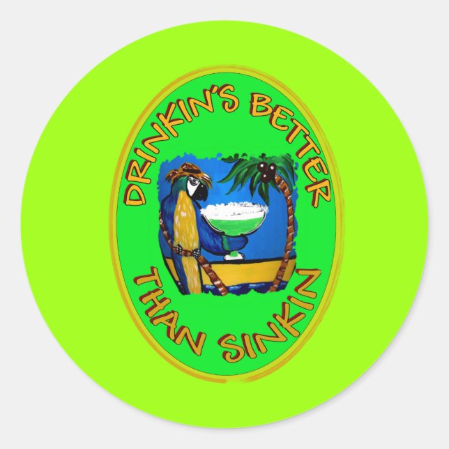 Adesivo Redondo Slogans do Partido 1 (Frente)