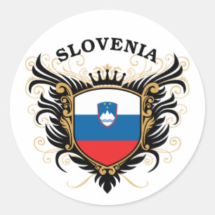 Adesivo Redondo Slovenia