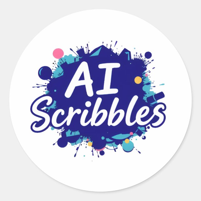 Adesivo Redondo Small Sticker (Frente)