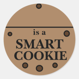 Adesivo Redondo Smart a Cookie Sticker