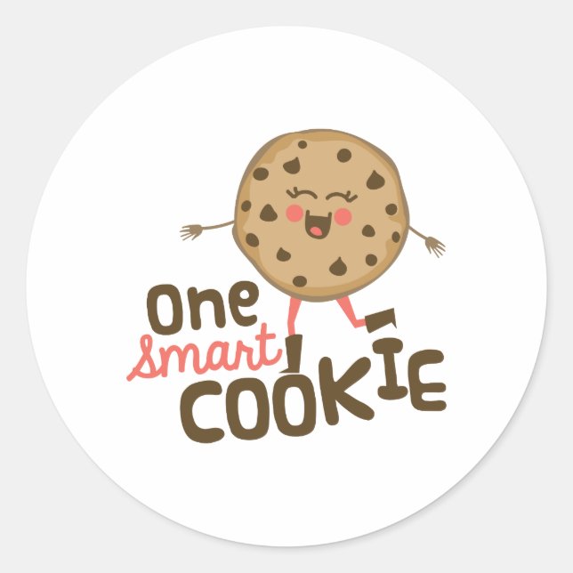 Adesivo Redondo Smart Cookie (Frente)