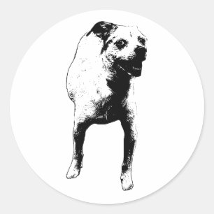 Adesivo Redondo Smilha Pequena, Pup Crispup