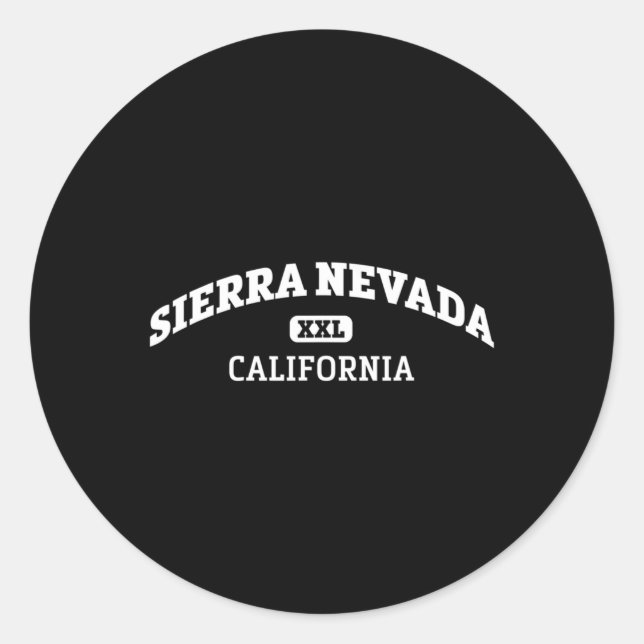 Adesivo Redondo Smith Rock College Style Rock Escalando Área Desig (Frente)