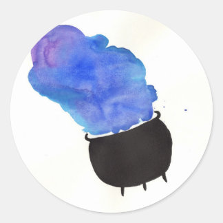 Adesivo Redondo Smoking Cauldron