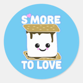 Adesivo Redondo S'more to Love