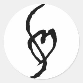 Adesivo Redondo Smut Mark Round Sticker