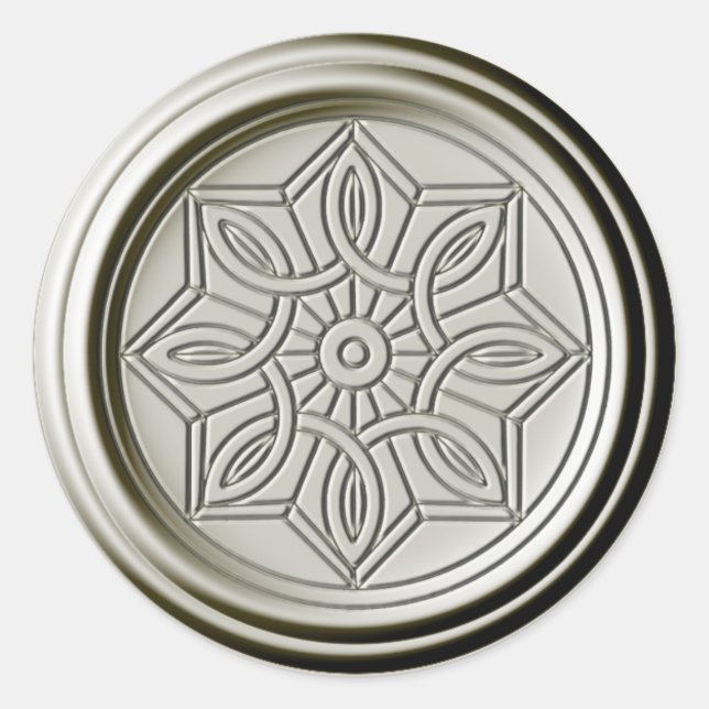 Adesivo Redondo Snostar Sticker (Frente)