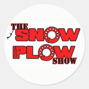 Adesivo Redondo Snow Plow Show Sticker by Derreck