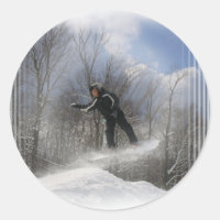 Snowboard 360 Stickers