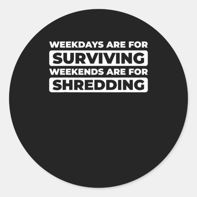 Adesivo Redondo Snowboard Snowboard Winter Sports - Snowboarder (Frente)