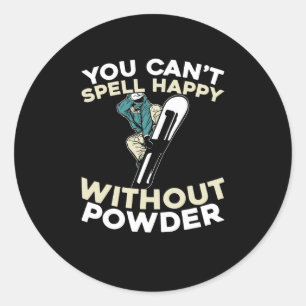 Adesivo Redondo Snowboard Winter Sports - Snowboard Snowboard Snow