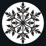 Adesivo Redondo Snowflake<br><div class="desc">snowflake</div>
