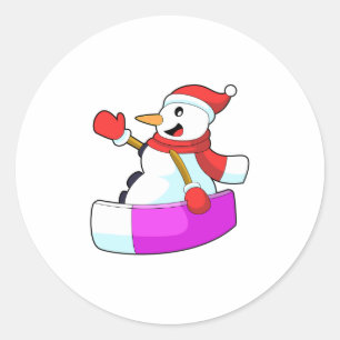 Adesivo Redondo Snowman como Snowboarder com Sonowboard.PNG