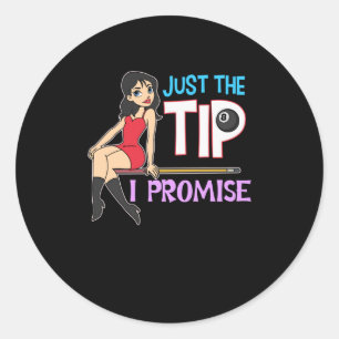 Adesivo Redondo Só A Dica Que Prometo