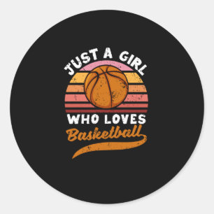 Adesivo Redondo Só Uma Menina Que Ama As Meninas De Jogadores De 