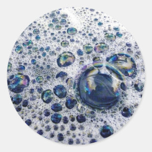 Adesivo Redondo Soap Suds