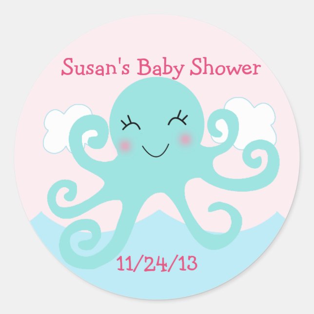 Adesivo Redondo Sob as criaturas/adesivos/Cupcakes (Frente)