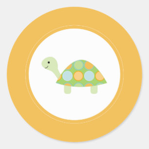 Adesivo Redondo {sob o mar}