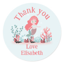 Sob o mar Princesa Sereia Aniversário