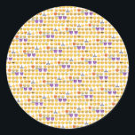 Adesivo Redondo sobrecarga emoji<br><div class="desc">Emoji total,  emojis de pico,  muitos e muitos amores emoji</div>