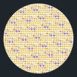 Adesivo Redondo sobrecarga emoji<br><div class="desc">Emoji total,  emojis de pico,  muitos e muitos amores emoji</div>