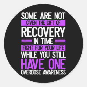 Adesivo Redondo Sobredosagem Combatente Roxo Fita Fita Roxo Abus