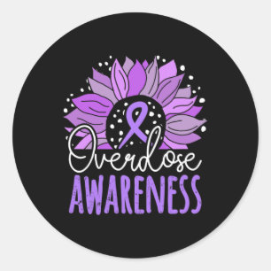 Adesivo Redondo Sobredosagem de girassol Sensibilização 1