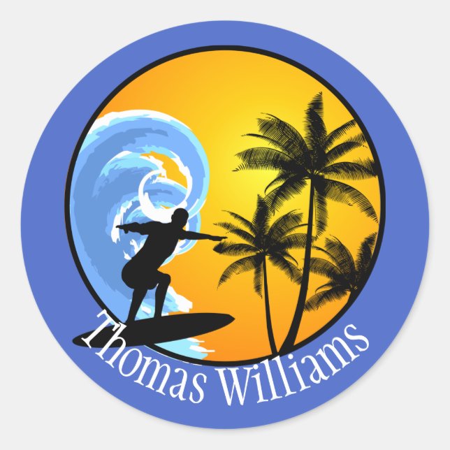 Adesivo Redondo Sobrevivência Personalizada (Frente)