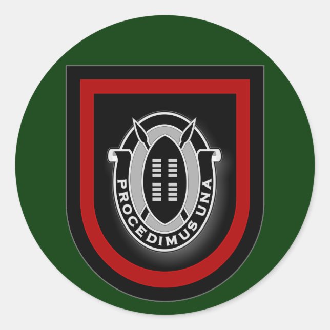 Adesivo Redondo SOC Africa Flash s1 (Frente)