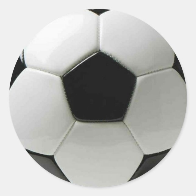 Adesivo Redondo Soccer Ball Sticker (Frente)