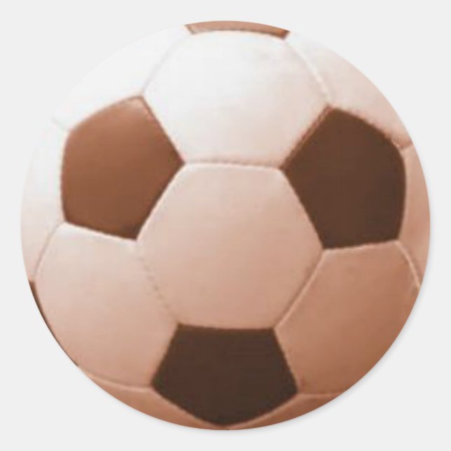 Adesivo Redondo Soccer Ball Sticker (Frente)