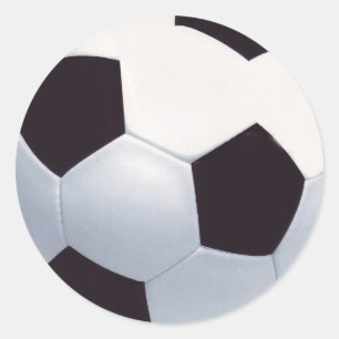 Adesivo Redondo Soccer Ball Sticker