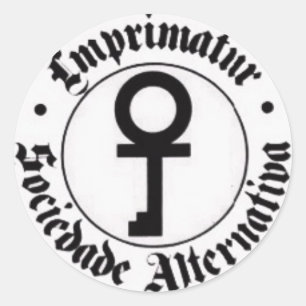 Adesivo Redondo Sociedade Alternativa