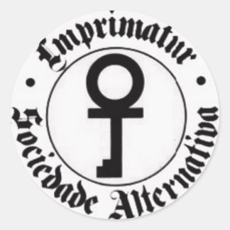 Adesivo Redondo Sociedade Alternativa