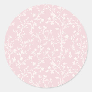 Adesivo Redondo Soft Meadow Neutro - Rosa Bege