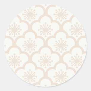 Adesivo Redondo Soft Sakura Soft Linen - Neutro
